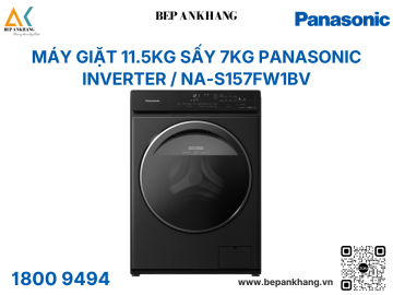 Máy giặt 11.5kg sấy 7kg Panasonic Inverter / NA-S157FW1BV